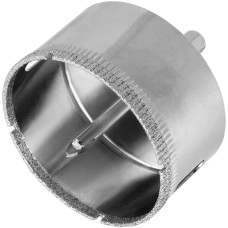 СИБРТЕХ Сверло по керамической плитке и стеклу, 55 х 55 мм, шестигранный хвостовик, с центрующим сверлом 72723