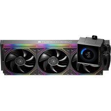 THERMALRIGHT Система водяного охлаждения Peerless Vision 360, LCD, 4-pin, ARGB, 120мм, черный, retail [p-vision-360-bl-argb]