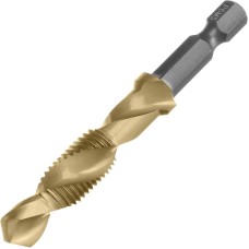 DENZEL Сверло-метчик М10 х 1,25 мм, Р6М5// 76724