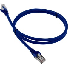 Патч-корд LANMASTER Патч-корд LAN-PC45/S6-15-BL FTP RJ-45 вил.-вилка RJ-45 кат.6 15м синий LSZH