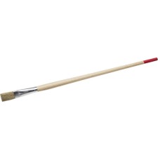 STAYER UNIVERSAL, 15 мм, светлая натуральная щетина, деревянная ручка, все виды ЛКМ, плоская тонкая кисть (0124-14)