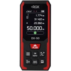 RGK Лазерный дальномер DX-50, 2 класс лазера, 670нм, луч красный