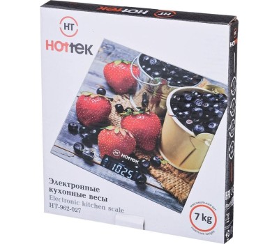 Весы кухонные HOTTEK HT-962-027 ягоды