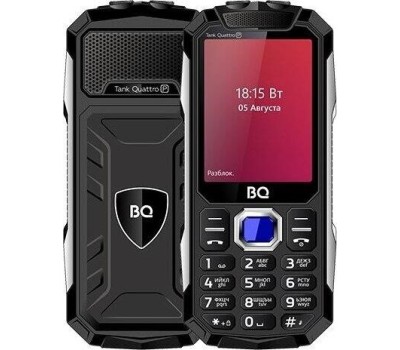 Телефон мобильный BQ 2817 Tank Quattro Power Black