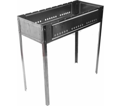 Мангал PALISAD Мангал с ребрами жесткости 700*300*700мм 69548