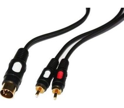 Кабель RCA REXANT (17-0105) 2 RCA - 2 RCA 3 м черный