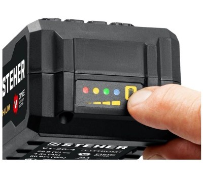 Винтоверт STEHER CWB-300-1 20В бесщёточный гайковерт, 1 АКБ (4Ач), в кейсе