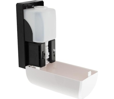 Дозатор сенсорный MAGNUS 681 Дозатор СЕНСОРНЫЙ, для ПЕНЫ, пластик АБС, БЕЛЫЙ с чёрным, 1200 мл