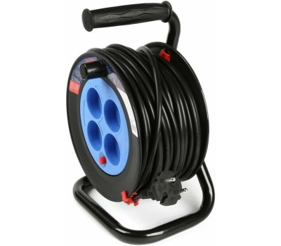 удлинитель SMARTBUY (SBE-16-4-50-Z) 4 гнз - 50м, на катушке, с/з