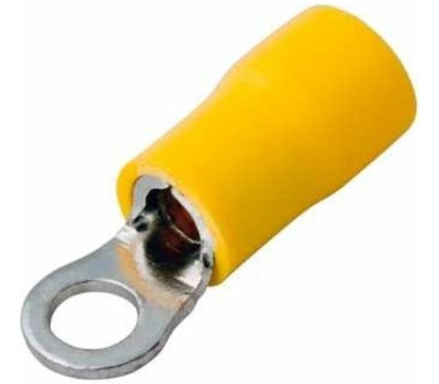 REXANT (06-0422-A) НКИ 6.0-6/НКИ5,5-6/RV5.5-6, O6.5ММ, 4-6ММ2, ЖЕЛТЫЙ