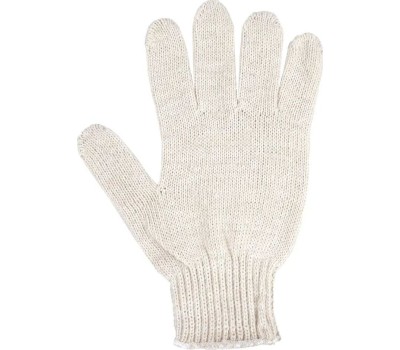 Перчатки рабочие STVOL SWG02 Перчатки рабочие ХБ с ПВХ покрытием, белые, 64 гр., 230 пл., 7,5 класс 5 пар