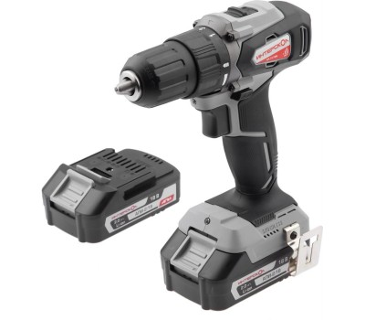 Дрель-шуруповерт ИНТЕРСКОЛ ДА-13/18ВК бесщеточная аккум. дрель-шуруп. Li-ion АПИ (кейс, 2 аккум. 1,5Ач, ЗУ)