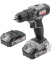 Дрель-шуруповерт ИНТЕРСКОЛ ДА-13/18ВК бесщеточная аккум. дрель-шуруп. Li-ion АПИ (кейс, 2 аккум. 1,5Ач, ЗУ)