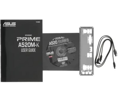 Материнская плата Asus PRIME A520M-K RTL {Soc-AM4 AMD A520 2xDDR4 mATX AC`97 8ch(7.1) GbLAN RAID+VGA+DVI+HDMI}