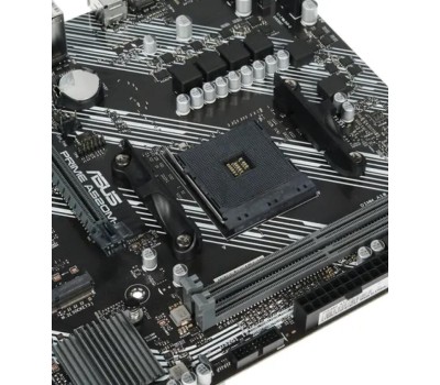 Материнская плата Asus PRIME A520M-K RTL {Soc-AM4 AMD A520 2xDDR4 mATX AC`97 8ch(7.1) GbLAN RAID+VGA+DVI+HDMI}