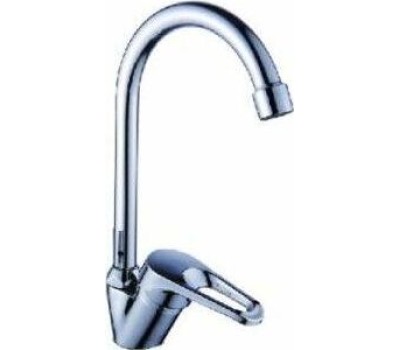 Смеситель АНТЕЙ 417028-ANT Викинг Смеситель д/кухни шар. с высоким изливом d40