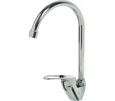 Смеситель АНТЕЙ 417028-ANT Викинг Смеситель д/кухни шар. с высоким изливом d40