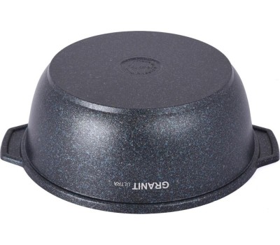 Жаровня КУКМОР жгг41а а/пр литая 4,0л стекл/кр Granit ultra blue