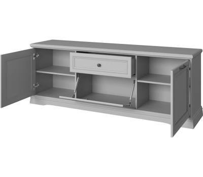 Модульная мебель АНРЭКС VALENCIA Тумба RTV 3D1S. Цвет СЕРЫЙ (2 уп.)