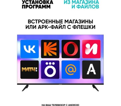 Телевизор SOUNDMAX SM-LED32M09S HD SMART TV Android Безрамочный