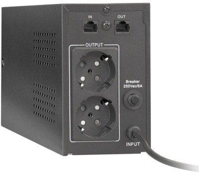 EXEGATE EP285475RUS ИБП Power Back BNB-850.LED.AVR.EURO.RJ <850VA/480W, LED, AVR,2 евророзетки, RJ45/11, Black>