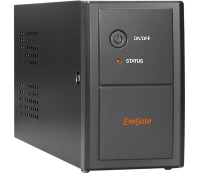 EXEGATE EP285475RUS ИБП Power Back BNB-850.LED.AVR.EURO.RJ <850VA/480W, LED, AVR,2 евророзетки, RJ45/11, Black>