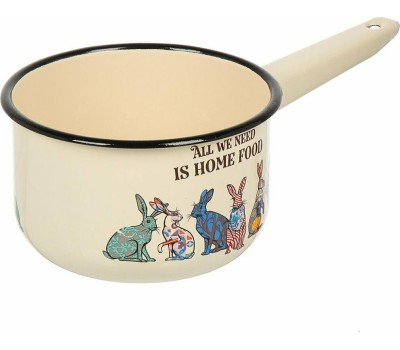 Ковш APPETITE 1с42с Зайцы эмал 1,5л цил без/кр