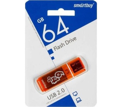 USB-флеш SMARTBUY (SB64GBGS-Or) UFD 2.0 064GB Glossy series O