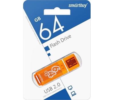 USB-флеш SMARTBUY (SB64GBGS-Or) UFD 2.0 064GB Glossy series O