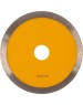Алмазный диск DENZEL Диск алмазный отрезной 125 х 22,2 мм, сплошной, супертонкий, горячий пресс, мокрое резание 73045