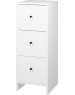 Комод МЕБЕЛЬ-КОМПЛЕКС КВАДРО Комод 3Я-300 Белый/МК (1 кор.)