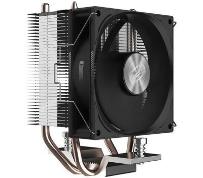 PCCOOLER Кулер R200 S115X/1200/1700/AM4/AM5 (TDP 110W, 90mm Non LED Fan, 2 тепловые трубки 6мм, 2200RPM, 28,3dBa)