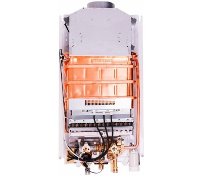 Проточный газовый водонагреватель GENBERG 310.01 ПРЕМИУМ 10 л. (СЕРАЯ НАКЛАДКА)