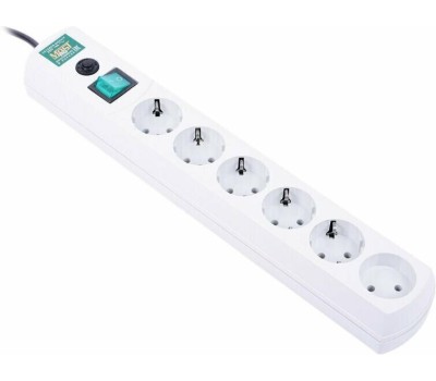 MOST RG 3м (6 розеток) белый (коробка)