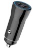 Автомобильное зарядное устройство AVS USB 2 порта UC-740 (PD Type C 40W)