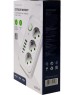Фильтр сетевой TENDENZA TZ-SP002 с заземлением на 3 розетки, 4 USB, 1 Type-C