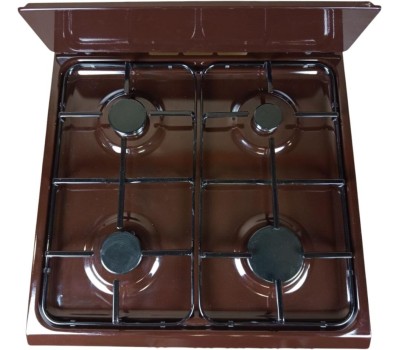 Плита газовая VESTA Bergamo VGG 6021.1 Коричневая