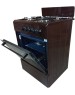 Плита газовая VESTA Bergamo VGG 6021.1 Коричневая