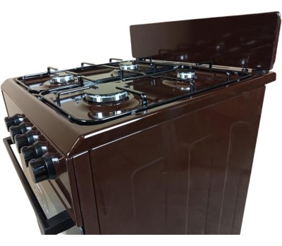 Плита газовая VESTA Bergamo VGG 6021.1 Коричневая