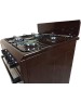 Плита газовая VESTA Bergamo VGG 6021.1 Коричневая