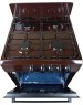Плита газовая VESTA Bergamo VGG 6021.1 Коричневая