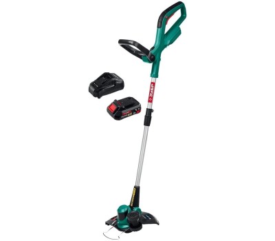 ЗУБР Триммер электрический ТА-185-21 аккум. разбор.штан. реж.эл.:леска