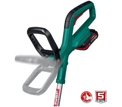 ЗУБР Триммер электрический ТА-185-21 аккум. разбор.штан. реж.эл.:леска