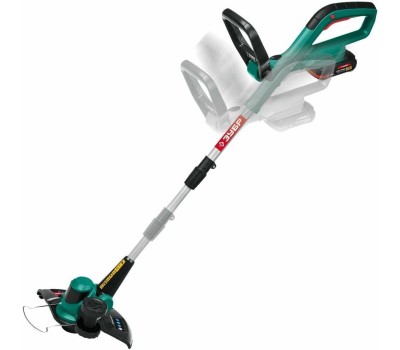 ЗУБР Триммер электрический ТА-185-21 аккум. разбор.штан. реж.эл.:леска