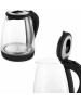 Чайный набор KITFORT КТ-6181 2л. 1500Вт черный/нержавеющая сталь корпус: стекло/пластик