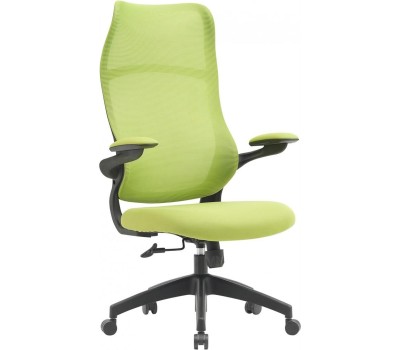 Кресло компьютерное CACTUS Кресло CS-MC505-GN, на колесиках, сетка/ткань, салатовый