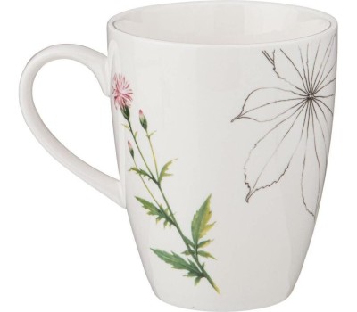 Набор чайный BRONCO 474-131 MEADOW на деревянной подставке 300мл (4 предмета)