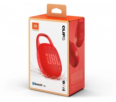 Колонка портативная JBL Clip 5 красный JBLCLIP5RED