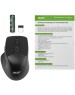 ACER Мышь OMR170 черный оптическая 1600dpi беспров. BT/Radio USB 6but (ZL.MCEEE.00N)