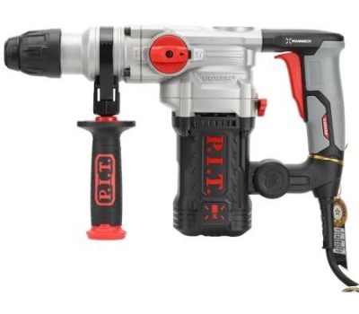 Перфоратор электрический P.I.T. Перфоратор SDS-Plus электрич. PBH28-C6 (верт, 1400Вт, 5,5Дж, 3реж, Ø28мм, 0-900об/мин)